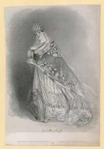 Giuditta Pasta, R.J. Lane metszete, megjelent 1837 júliusában. alkotó: Alfred Edward Chalon