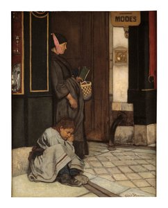 Koldulástűrő (olaj, vászon) alkotó: Alfred Emile Stevens
