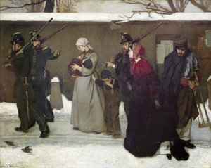 Amit Vagrancy-nak vagy Vincennes-i vadászoknak hívnak, 1854 alkotó: Alfred Emile Stevens