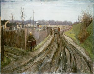 Leierkastenmann alkotó: Alfred Frank