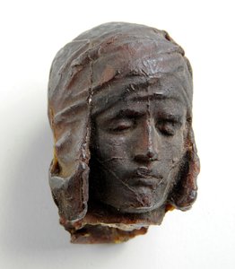Maquette for the Head of Icarus, 1884 körül (gipsz és viasz)
