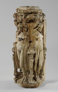 A Sam Wilson Chimneypiece, 1908-1914 körüli 9 makette egyike (gipsz és sellak) (lásd még: 876005-6) alkotó: Alfred Gilbert