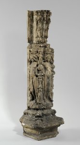 A Sam Wilson Chimneypiece 9 makette egyike, 1908-1914 körül (gipsz és sellak) alkotó: Alfred Gilbert