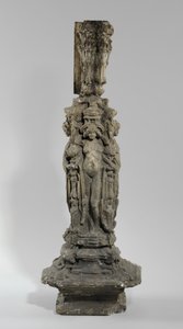 A Sam Wilson Chimneypiece 9 makette egyike, 1908-1914 alkotó: Alfred Gilbert