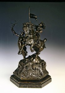 Szent György és a Sárkány, Győzelem vezető (bronz)