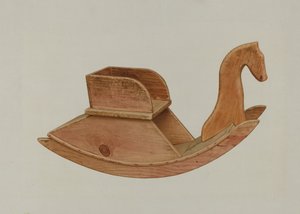 Gyermek hintaszék alkotó: Alfred H. Smith
