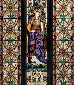 Faith, 1868 körül (ólomüveg)