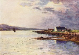 Egy közelgő vihar, Bertraghboy Bay alkotó: Alfred Heaton Cooper