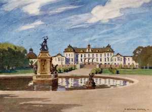 Drottningholm palota, Stockholm alkotó: Alfred Heaton Cooper