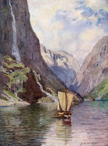 Gudvangen, Sogne-fjord