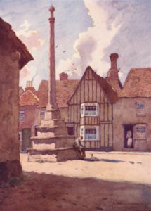 Lavenham Market Cross, Suffolk alkotó: Alfred Heaton Cooper