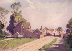 Long Melford, Suffolk alkotó: Alfred Heaton Cooper
