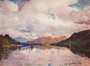 Reflexiók, Kylemore Lough alkotó: Alfred Heaton Cooper