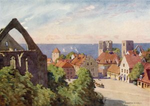 Visby városa alkotó: Alfred Heaton Cooper