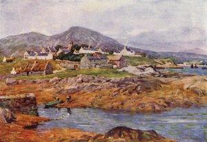 Roundstone faluja, Galway megye alkotó: Alfred Heaton Cooper