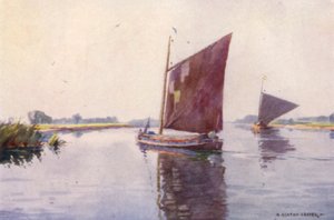 Wherries a Waveney-n, Suffolk