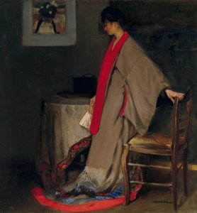 Fiatal nő kimonóban, 1901 körül