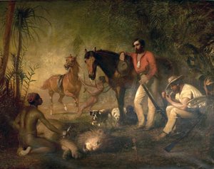 Az Oroszlánvadászat után alkotó: Alfred Hichens Corbould