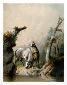 Auguste és a lova alkotó: Alfred Jacob Miller