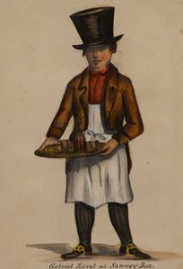 Gabriel Ravel Sawney Box szerepében alkotó: Alfred Jacob Miller