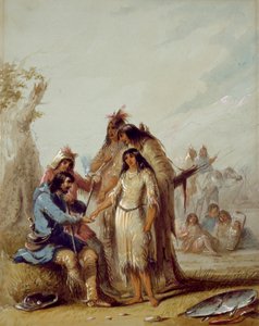A prémvadász menyasszonya alkotó: Alfred Jacob Miller