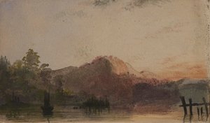 Kilátás a hegyre alkotó: Alfred Jacob Miller