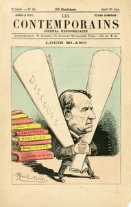 A „Les Contemporains” borítója, 20. szám alkotó: Alfred Le Petit