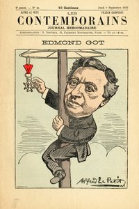 A „Les Contemporains” borítója, 39. szám alkotó: Alfred Le Petit
