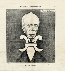 Illusztráció: Alfred Le Pete (1841-1909) Le Charivariban alkotó: Alfred Le Petit