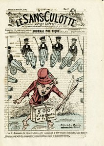 Illusztráció a Le Sans-culotte, 7. szám borítójához