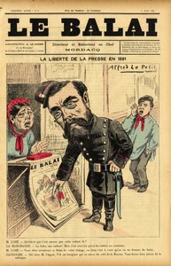 Alfred Le Pepetit (1841-1909) illusztrációja a Le Bai borítójára, 6. sz. alkotó: Alfred Le Petit