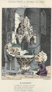 Le Boxis: Rajzfilm a Dupanloupról - ill. 1871. 02. 21-től a „A nap virágai, gyümölcsei és zöldségei” c. alkotó: Alfred Le Petit