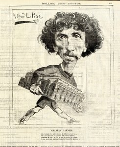 Le Charivari, Szatirikus fekete-fehérben alkotó: Alfred Le Petit