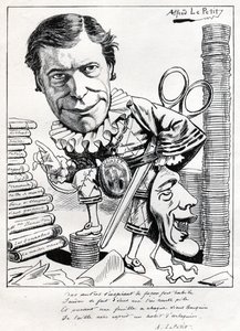 Victorien Sardou. alkotó: Alfred Le Petit
