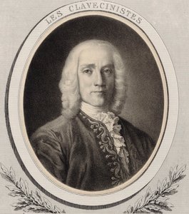 Domenico Scarlatti zeneszerző portréja 1685-1757, c. 1850.