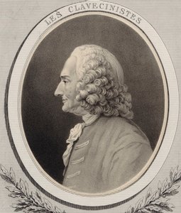 Jean-Philippe Rameau zeneszerző portréja 1683-1764.
