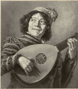 A bolond, Frans Hals után alkotó: Alfred Louis Bahuet