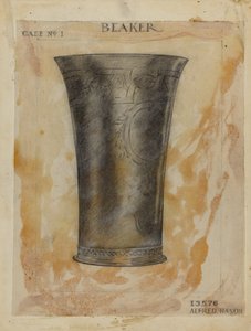 Ezüst főzőpohár alkotó: Alfred Nason