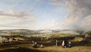 Stroud Rodborough Fort közelében, Gloucestershire államban alkotó: Alfred Newland Smith