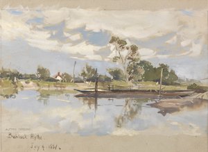 Bablock Hythe, Oxford közelében