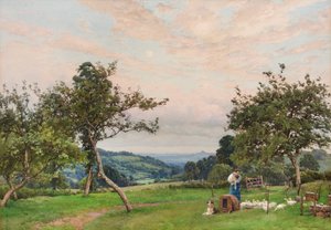 A kacsatoll (akvarell) alkotó: Alfred Parsons