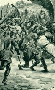 Az angoloktól elfoglalt Linlithgow kastély alkotó: Alfred Pearse