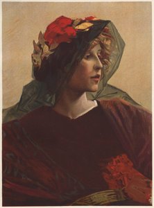 Impéria (színes litográfia) alkotó: Alfred Pierre Agache