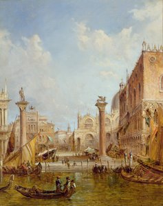 A velencei Szent Márk-oszlop alkotó: Alfred Pollentine