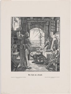 A halál mint barát alkotó: Alfred Rethel