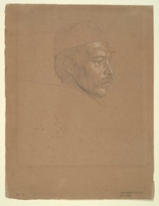 Tanulmány egy emberről alkotó: Alfred Rethel