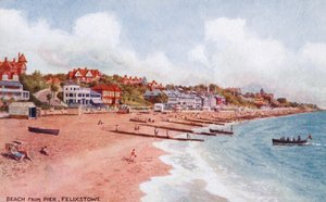 Strand a mólóról, Felixstowe