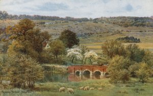 Boxhill Bridge, Dorking alkotó: Alfred Robert Quinton