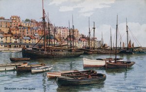 Brixham, a rakpartról