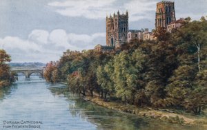 Durham katedrális, a Prebends hídról